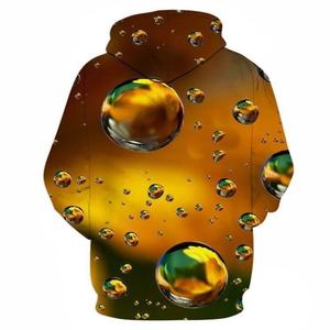 Veste à capuche 100% coton vierge unisexe, coupe et couture, visage complet, strass, imprimé, personnalisé - Product Image 5