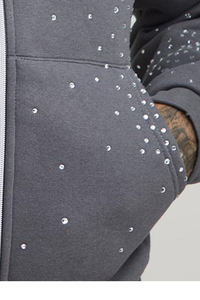 เสื้อฮู้ดผ้าขนแกะคอตตอน100% สำหรับผู้ชายเสื้อมีฮู้ดผ้าขนแกะพิมพ์ลายแนวสตรีทแวร์ผ้าคอตตอนสำหรับฤดูใบไม้ร่วง - Product Image 6