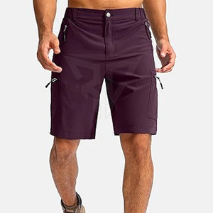 Shorts pour hommes à usage décontracté, vente chaude, haute qualité, best-seller, 100% coton, couleur unie, séchage rapide, vêtements d'entraînement, options personnalisées, taille mi-haute - Product Image 6