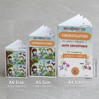 Impression en gros de catalogues pour enfants avec papier offset, reliure parfaite, papier couché, matériaux recyclés, taille personnalisée