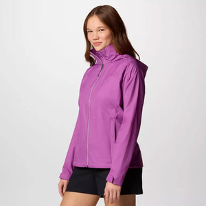 Vêtement décontracté tendance, veste coupe-vent respirante personnalisée avec fonction de séchage rapide, fermeture éclair intégrale, capuche, vêtements d'extérieur pour femmes - Product Image 3