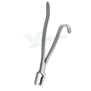 Abrazaderas de hueso Luer universales de acero inoxidable profesional Abrazaderas manuales rectas de calidad superior - Product Image 6