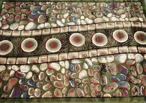 Alfombras de dormitorio de alta calidad, alfombras bordadas modernas de lujo para área de trabajo, alfombra para exportador y proveedor mundial - Product Image 5