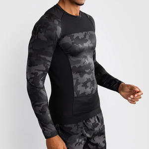 Chemise anti-éruptions cutanées à manches longues pour femmes Compression personnalisable Grappling Respirant Rashguards pour hommes MMA Training Essential - Product Image 2
