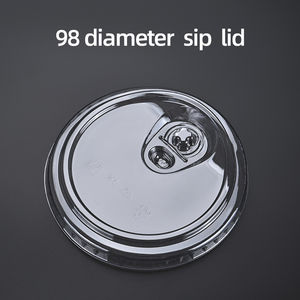 Envases de Plástico Desechables Vasos Transparentes de PET con Tapas Planas para Bebidas Frías para Llevar Latte Helado Jugo Té Botella 16 oz 500ml - Product Image 4