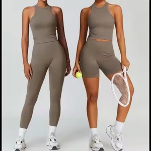 ECO Friendly Athletic Workout Mujeres Gym Shorts Traje Ropa de entrenamiento Fitness Yoga Shorts Running Shorts - Product Image 4