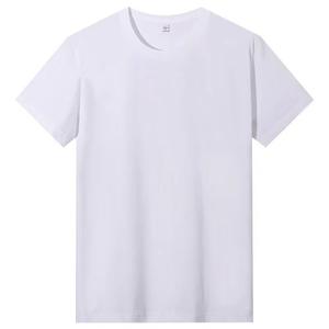 T-shirts en coton 100% de haute qualité 180g Prix d'usine Fabricant Impression de logo personnalisé T-shirt uni Unisexe Femme Homme T-shirt - Product Image 2