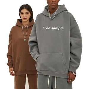 Sweat-shirt à capuche d'hiver avec logo personnalisé pour hommes, respirant, séchage rapide, coton/polyester, polaire, Streetwear, décontracté et chaud - Product Image 5