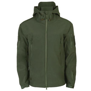 Chaqueta Softshell con Capucha para Hombre, Forrada de Felpa, Impermeable, para Senderismo, Deportes al Aire Libre, Cortavientos, Precio de Fábrica al por Mayor, Pedidos al por Mayor - Product Image 4