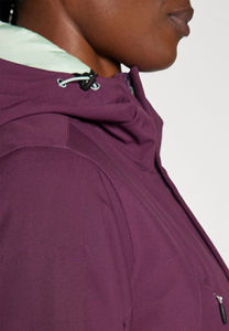 Women's Waterproof Canvas Softshell Jackets Warm Windproof Full Zip Fleece Lined - Product Image 3