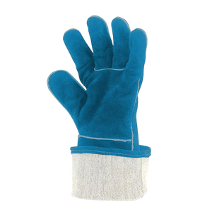 Guantes de soldadura de cuero dividido de piel de vaca de alta calidad, protección de manos de seguridad industrial resistente para trabajadores de la construcción - Product Image 6