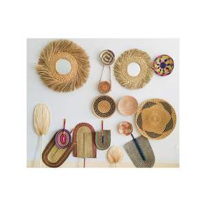 ที่แขวนผนังผลิตภัณฑ์งานฝีมือจากหญ้าทะเลสินค้าหัตถกรรมเวียดนามผลิตภัณฑ์ตกแต่งบ้านผลิตในเวียดนาม - Product Image 3