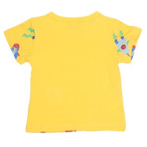 T-shirt pour nouveau-né garçon - Jaune - Product Image 2