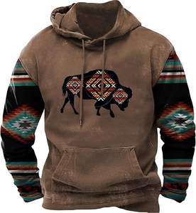 Sudadera con Capucha de Forro Polar Cálido, Estilo Básico, con Logotipo Personalizado, Bolsillo Práctico de Gran Capacidad, Color Fluorescente - Product Image 4