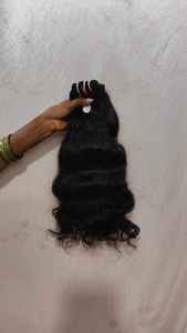 Excellent Quality 12A Grade Human Hair Weave 100% Unprocessed Real Remy Indian Virgin Raw Hair Shedding Free Weaving - Product Image 5