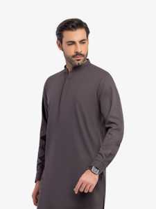 Shalwar Kameez Premium pour Hommes Pakistanais, Robe Traditionnelle Musulmane pour Mariage, Eid, Jumma, Port Quotidien, Casual, Marque Personnalisée - Product Image 2