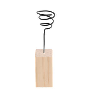 قاعدة خشبية بسيطة اسكندنافية-قوس نبات الهواء مع ملحقات الأناناس زخرفة سطح المكتب بدون تربة لديكور المنزل - Product Image 4