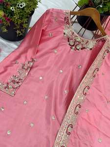 Nuevo traje indio hermoso Salwar para adultos Gharara diseños Punjabi Girl Sarara mujer vestido al por mayor - Product Image 5