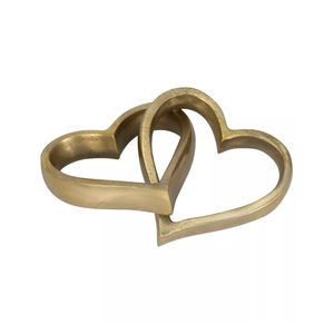 Estante Decorativo de Metal Refinado para Chimenea, Mesa de Sala de Estar Moderna y Decoración de Entrada, Estilo Ambiente - Product Image 6