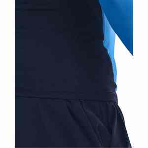 เสื้อกีฬาผู้ชาย ผ้าโพลีเอสเตอร์แบบซักได้ แห้งเร็ว กระชับรูปร่าง เหมาะสำหรับการเล่นกล้ามและออกกำลังกายในยิม ดีไซน์เรียบแบบคอกลม - Product Image 6