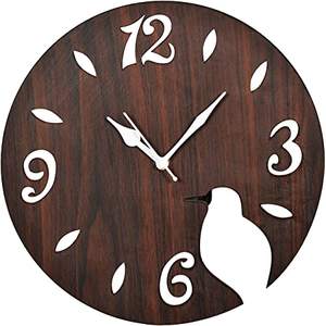 Modern Simple Design Round Shape Wooden Wall Clock Home Decoration Farmhouse Wall Clock Customize Size - Product Image 4