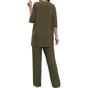 Tenue de survêtement d'été pour femmes de tous les jours Survêtement d'été en coton pour femmes style de rue - Product Image 4