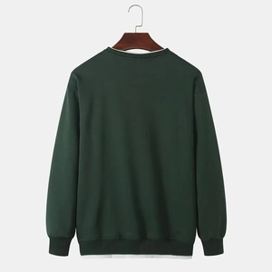 Sweat-shirts pour hommes en coton 100% de haute qualité, coton doux, respirant, sweat-shirt professionnel, sweat-shirt personnalisé pour hommes, couleur verte - Product Image 4
