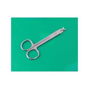 Ciseaux à ongles pour chat en acier inoxydable fin, blancs, manuels, 4,5 pouces, certifiés MOL, instrument chirurgical vétérinaire durable pour chat - Product Image 1