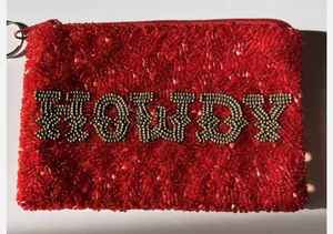 En çok satan Unisex dana deri cüzdan fermuar kapatma özelleştirilmiş paraları kılıfı el boncuklu tuval astar nakış inci - Product Image 4