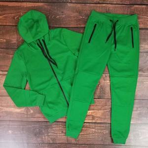 PRINTEMPS ET AUTOMNE HOMME NOUVELLE IMPRIMÉ DE SPORT COMBINAISON À CAPUCHON HOMME LUXE PELUCHE ZIPPER CASUAL SPORTSWEAR COSTUME - Product Image 4