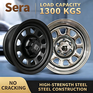 Accessoires de <span class=keywords><strong>remorque</strong></span> SERA, jantes en acier, 14, <span class=keywords><strong>15</strong></span>, 16 <span class=keywords><strong>pouces</strong></span>, <span class=keywords><strong>5</strong></span> <span class=keywords><strong>trous</strong></span>, 6 <span class=keywords><strong>trous</strong></span>, pièces de <span class=keywords><strong>remorque</strong></span> personnalisées, 4 pièces, <span class=keywords><strong>5</strong></span>*114.3, 6*139.7, <span class=keywords><strong>roue</strong></span> - Product Image 3