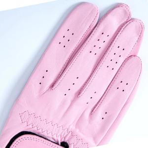 Guantes de golf para zurdos de calidad superior del fabricante Guantes DE SEGURIDAD deportivos de piel de oveja Cabretta suave con logotipo personalizado - Product Image 3