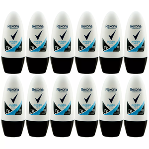 Rexona <b>Deodorant</b> INVISIBLE AQUA 12 X 50ml Roll on <b>Deodorant</b> 48H Protection 0% Alcohol - Product Image 2
