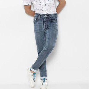 Pantalones vaqueros de hombre pintados fabricante pakistaní pantalones vaqueros a granel de alta calidad de marca para hombre - Product Image 6