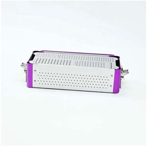 Instruments chirurgicaux personnalisés les plus vendus Boîte de conteneur de stérilisation en acier inoxydable Plateau de stérilisation en autoclave - Product Image 3