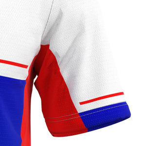 Polo pour hommes respirant à séchage rapide imprimé sur mesure en gros % Polyester pour les équipes de motocross - Product Image 6