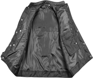 Chaleco de cuero para mujer, motocicleta, alta durabilidad, ajuste cómodo, ropa protectora, alta durabilidad, ajuste cómodo, ropa protectora - Product Image 4