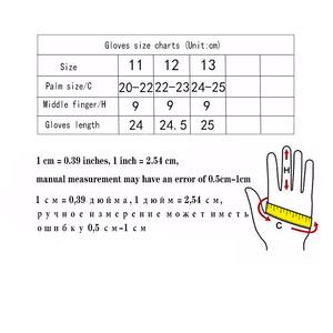 Nuevos guantes de cuero de piel de oveja 100% para hombre, diseño de patrón de piel de ciervo, pantalla táctil, guantes de fiesta de invierno con forro de felpa - Product Image 6