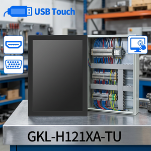 Moniteur de bureau de haute qualité sans pilote, configuration rapide, moniteur tactile de bureau, moniteur de bureau industriel PNP avec support de bureau - Product Image 1