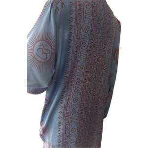 KVR de alta calidad Om Kurta 100% tela de algodón de alta calidad precios al por mayor ropa Lisa personalizada Anti Technics estilo de artículo para exportación - Product Image 3