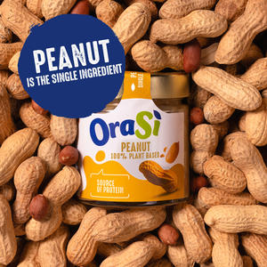 OraSi Cremas Vegetales de Cacahuete para Untar Veganas Dulces Italianas 180g Paquete de 6 Unidades Caja con 360 Días de Vida Útil - Product Image 4