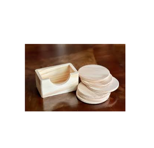 Most Stylish Wooden Coaster Stand <b>Coffee</b> Protective Coaster Stand Attractive Design with Affordable Price - Product Image 6