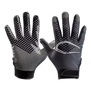 Nouveaux gants de football américain à la mode pour hommes et impression de logo Gants de football américain légers à séchage rapide - Product Image 2