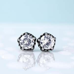 เจลิยา ปังก์ สไตล์ วินเทจต่างหูสแตนเลสสำหรับผู้ชายปาร์ตี้ - Product Image 3
