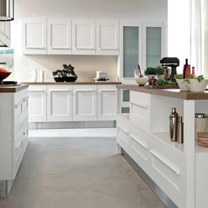 Armoires de cuisine de Style européen, meubles modernes en bois blanc et de couleur personnalisée en contreplaqué JY, usine OEM Vietnam - Product Image 4