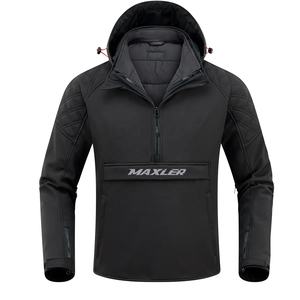 Chaqueta de Motociclismo SAPRO con Protección de Nivel 1 CE, Impermeable, Cortavientos, Talla Grande, para Hombre, Uso en Exteriores, Baja Visibilidad - Product Image 2