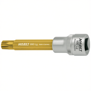 Llave de vaso cuadrada larga Hazet de 1/2'' con perfil de serración XZN, producto de alta calidad - Product Image 3