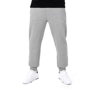 Pantalon de survêtement doublé de molleton doux décontracté pour hommes de qualité supérieure avec ceinture à cordon et poignets côtelés pour toutes les saisons. - Product Image 1