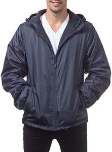 Customized <b>Men's</b> Casual Allover Printed Windbreaker <b>Jacket</b> Wholesale Hooded Cotton Label Sheep Skin Embroidered Technique Mink - Product Image 4