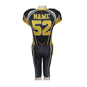 Camiseta de Fútbol Americano Personalizada de Manga Corta, 100% Poliéster, Sublimación Personalizada de Alta Calidad, Anti-UV, para Hombre Adulto - Product Image 3